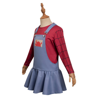 Spider Mayday Parker Cosplay Kids Costume