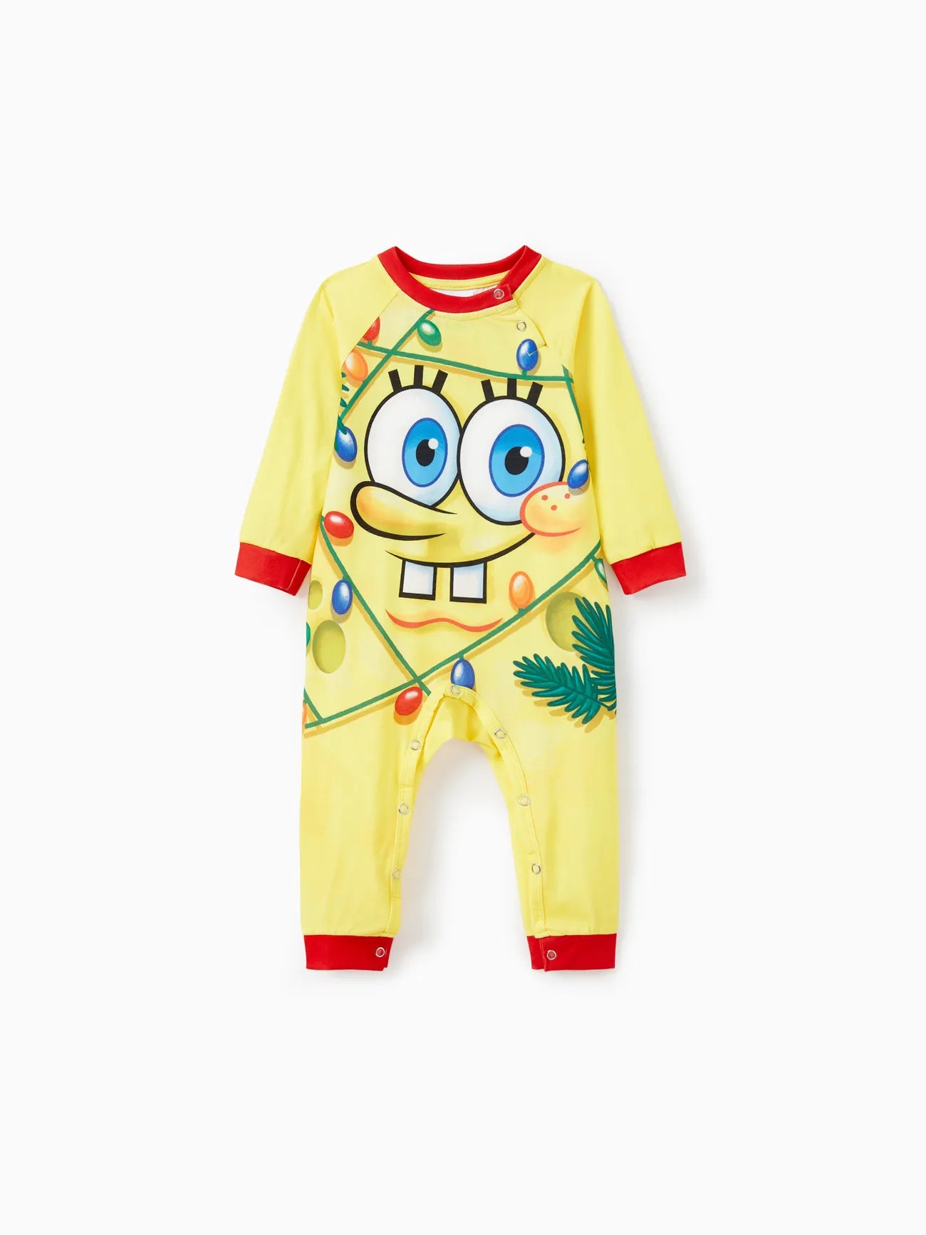 SpongeBob Family Matching Christmas Pajamas Set Baby