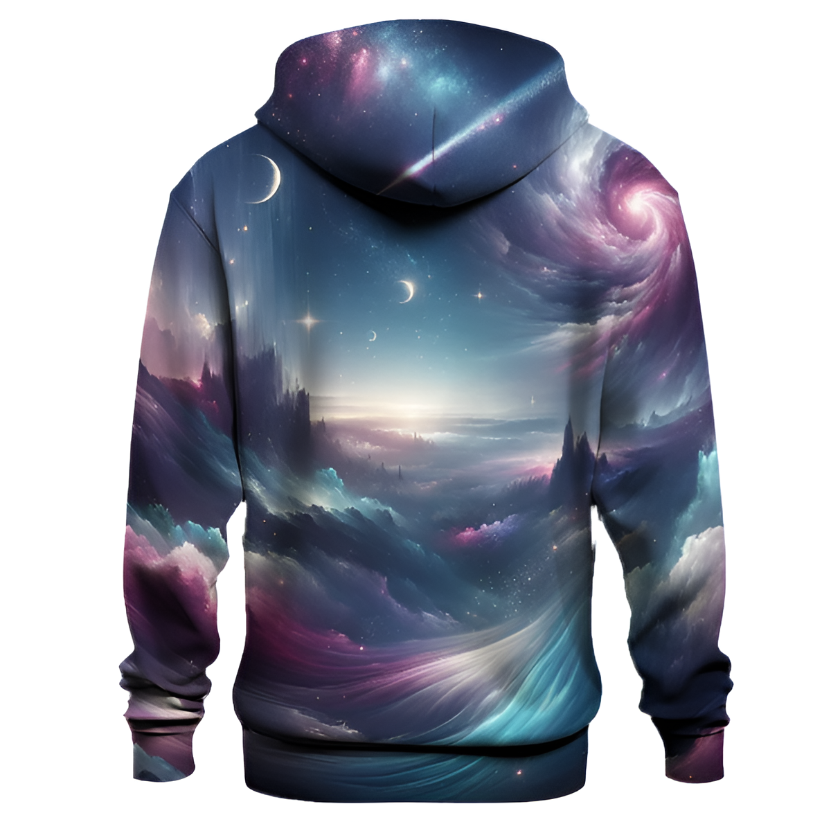 Galactic Night Sky Hoodie