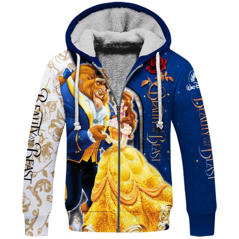 Enchanted Tale Hoodie And Leggings Set Fleece Zipper Hoodies