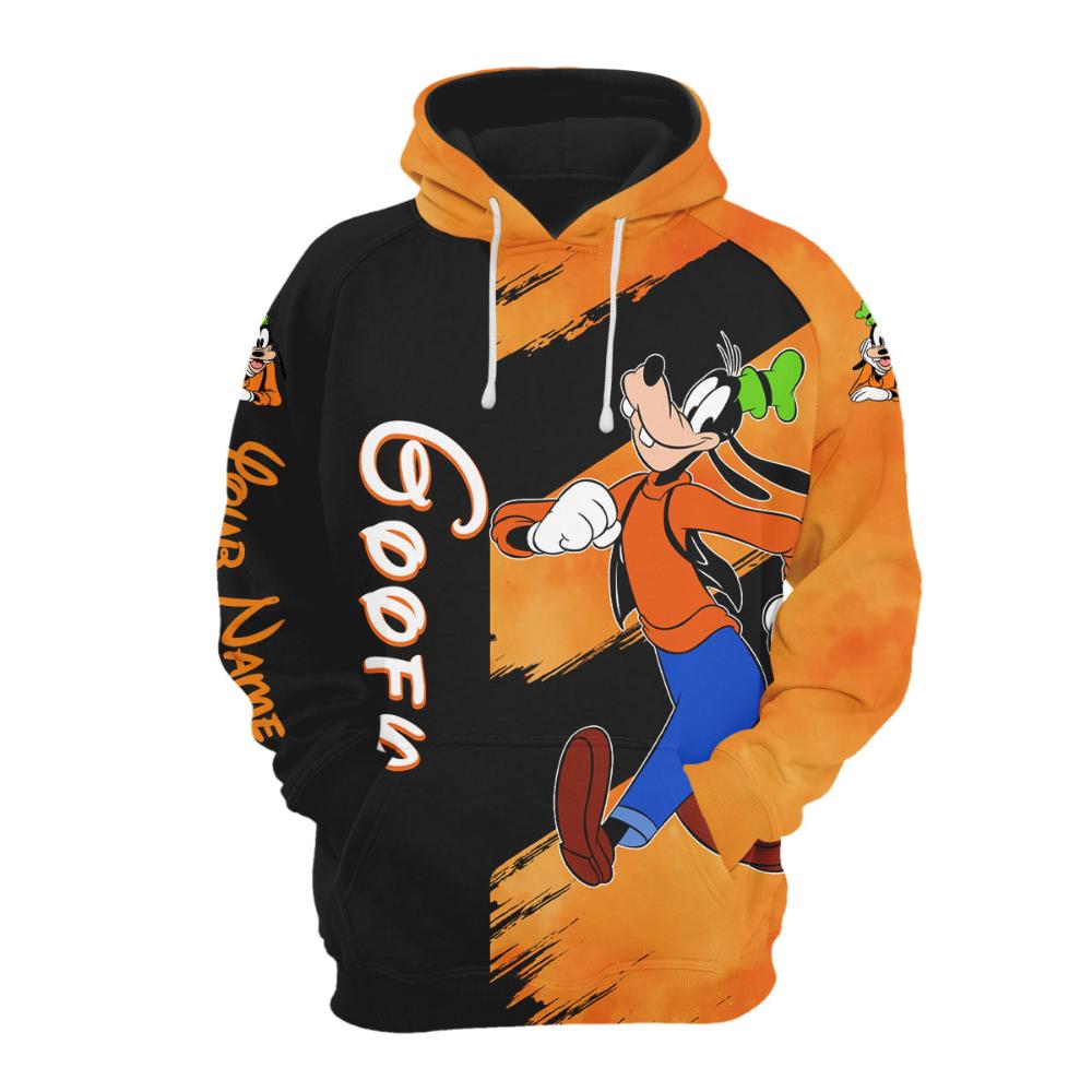 Custom Name Goofy Pattern Hoodie And Leggings Set Hoodies