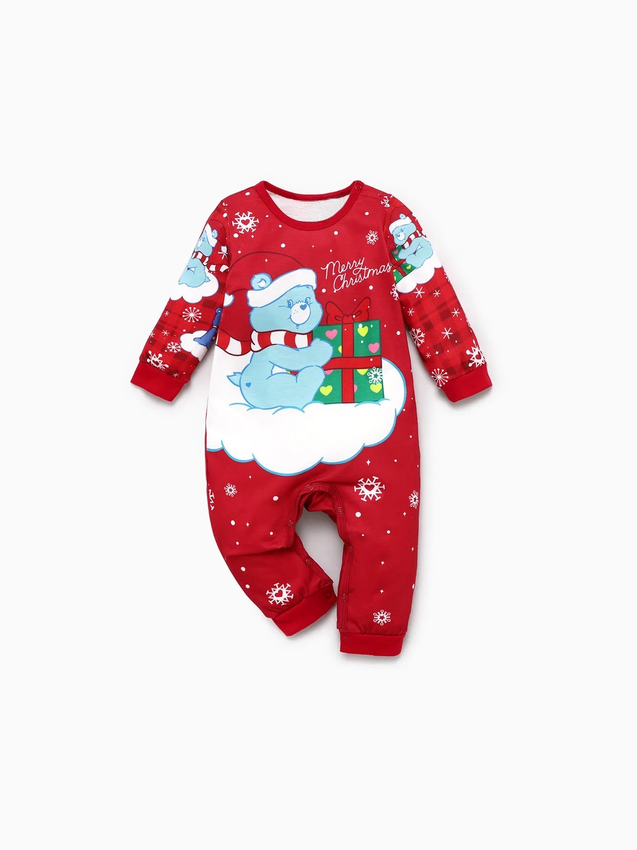 Family Matching Bears Christmas Pajamas Set