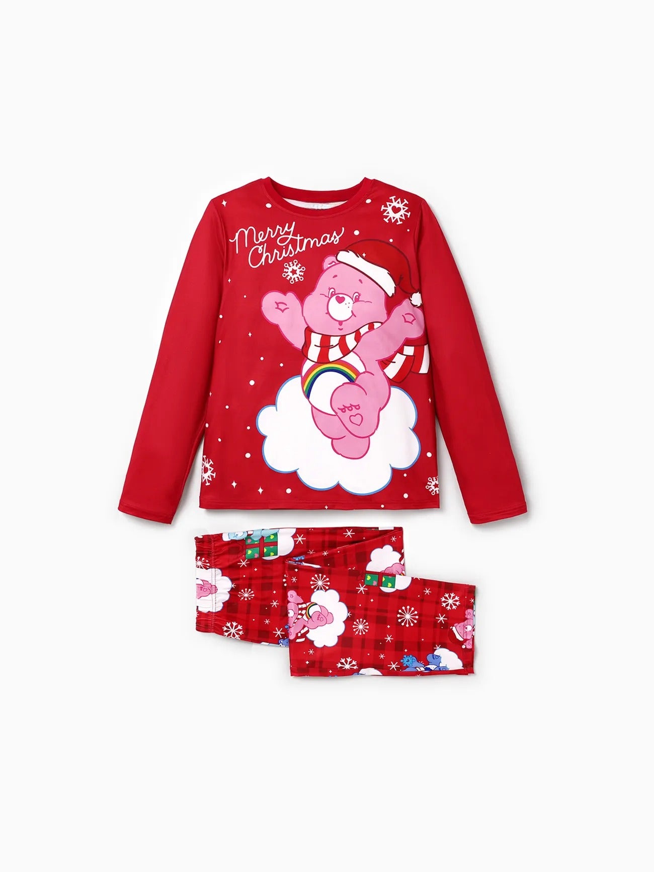 Family Matching Bears Christmas Pajamas Set Women