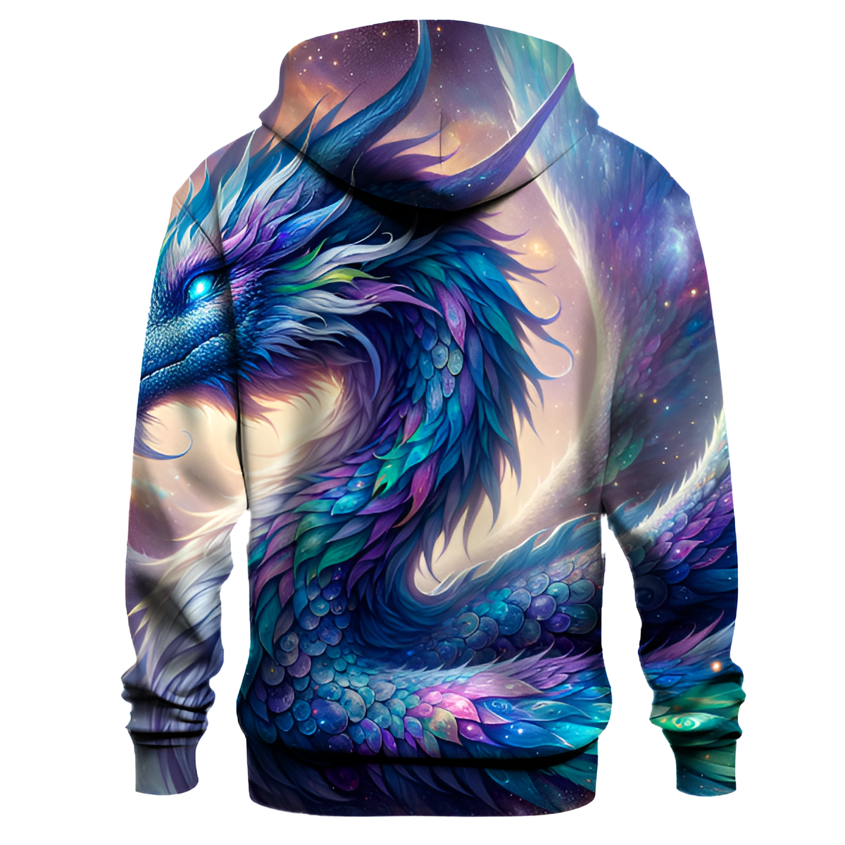 Mystical Galaxy Dragon Hoodie