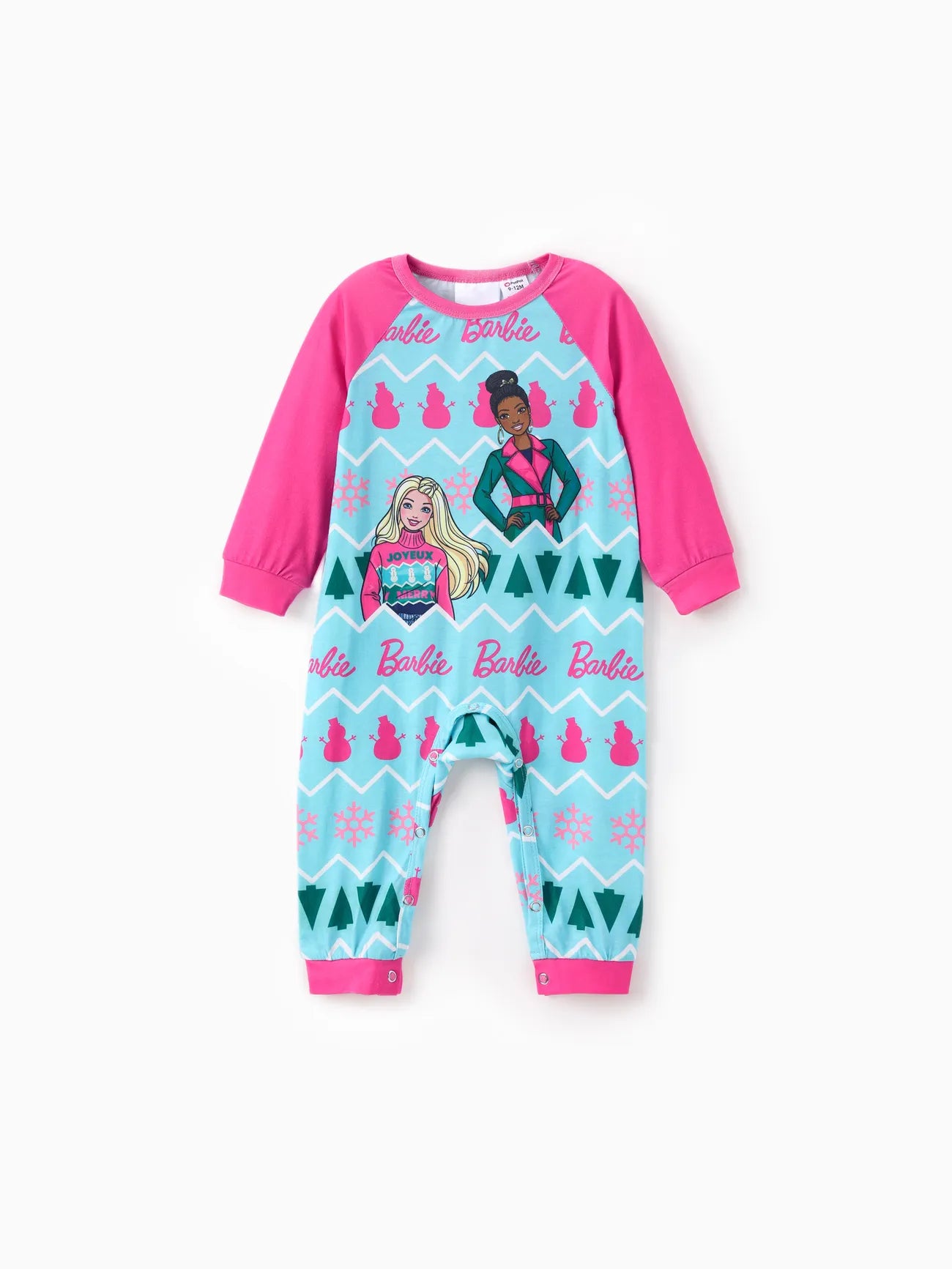 Barbie Christmas Mommy And Me Pajama Set Baby