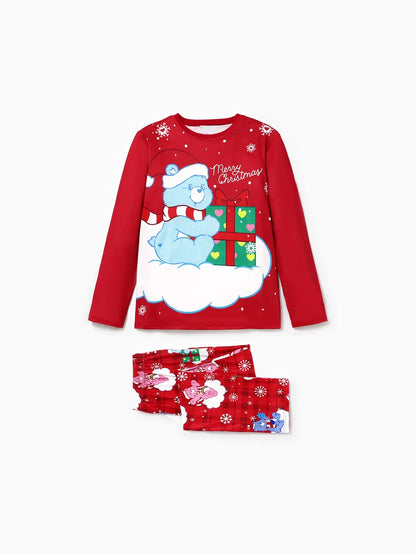 Family Matching Bears Christmas Pajamas Set Men