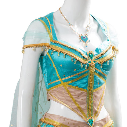 2019 Aladdin Movie Princess Jasmine Cosplay Costume