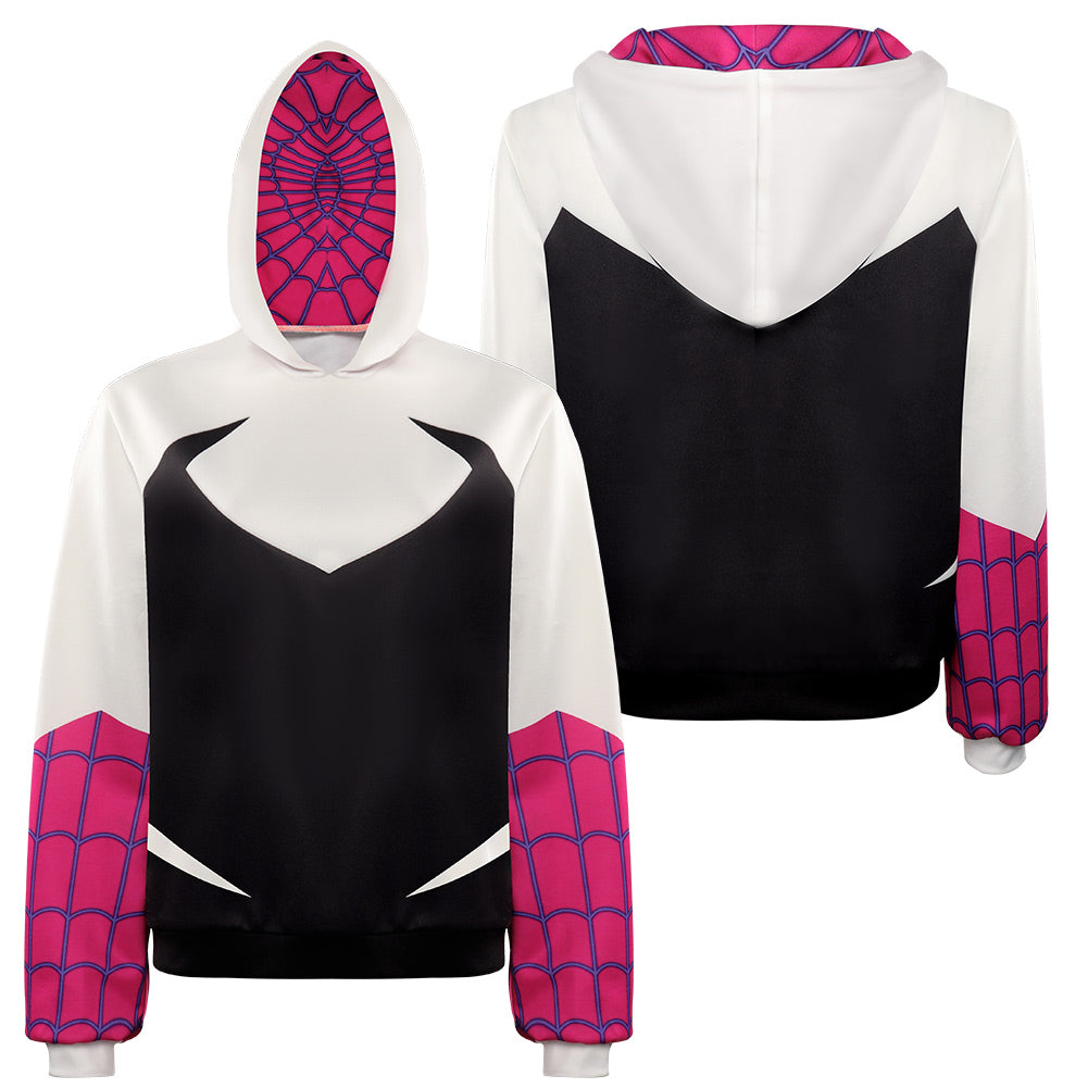 The Spider Verse Gwen Stacy Costume Hoodie