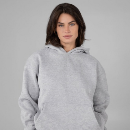 Soft Casual Oversized Hoodie White