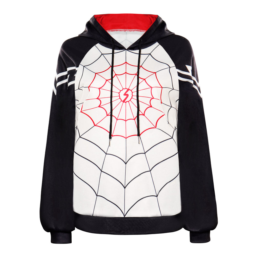 Spiderman Silk Costume Hoodie XXL