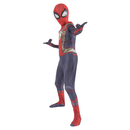 Kids Spiderman Integrated Jumpsuit Cosplay Costume XXL