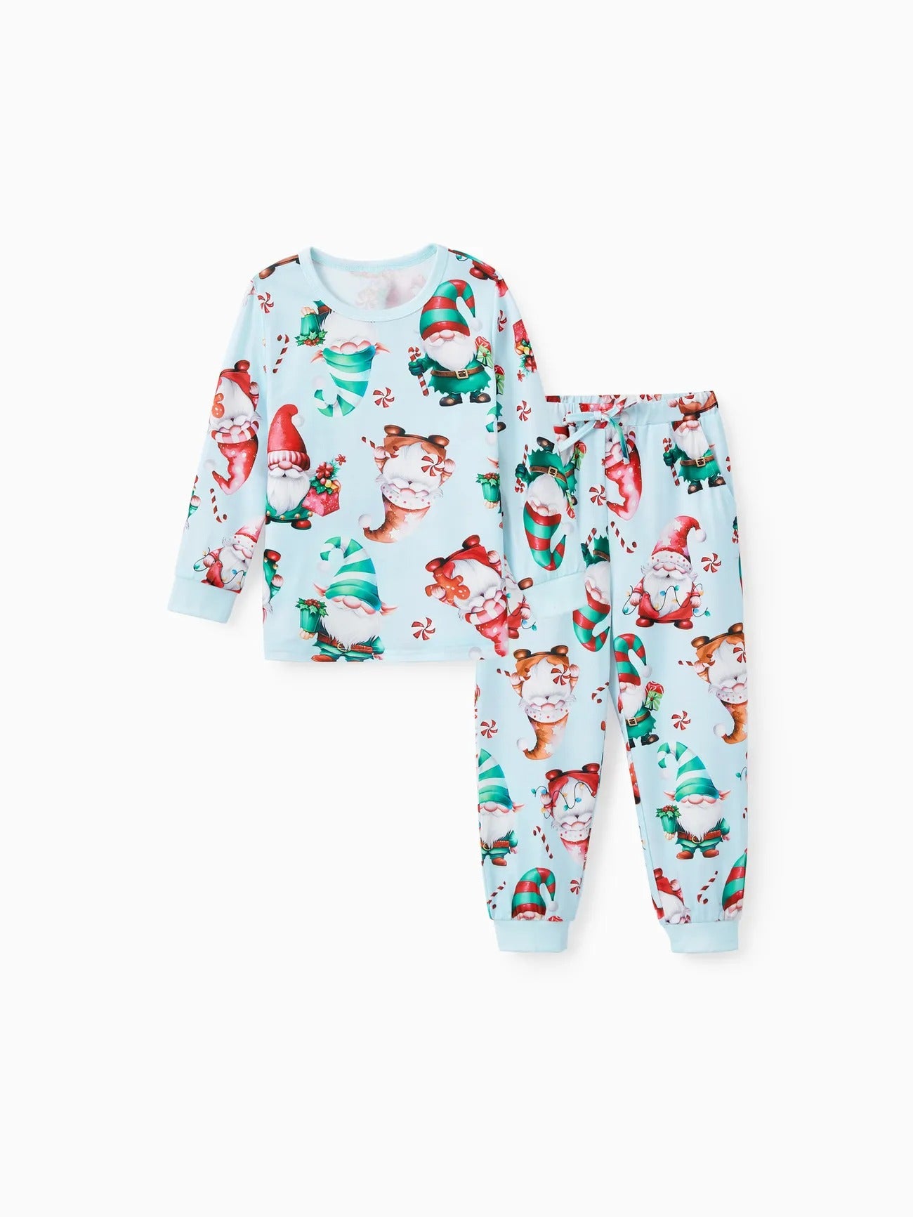 Santa And Reindeer Printed Family Matching Set Kids