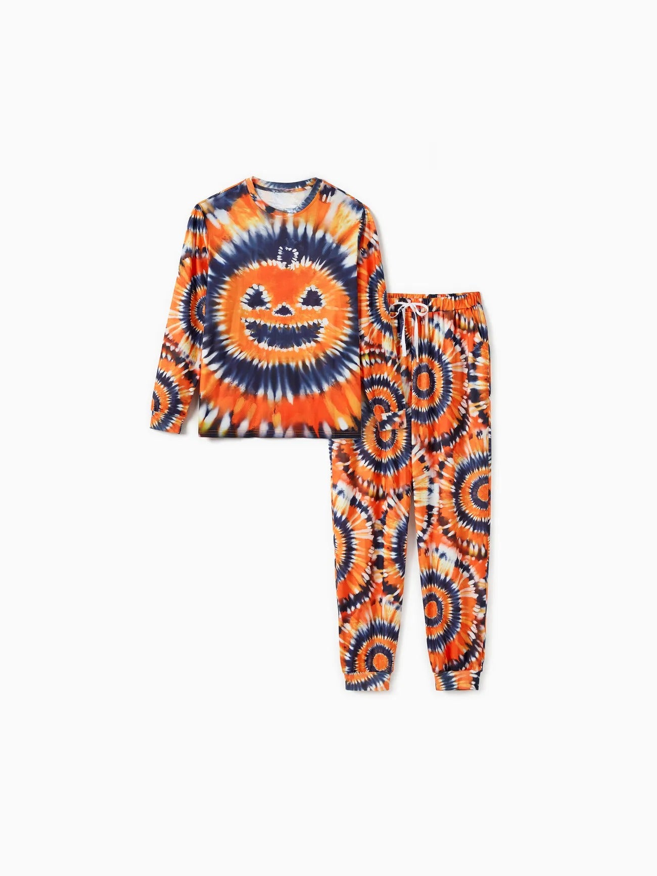 Halloween Printed Family Matching Pajama Set Men