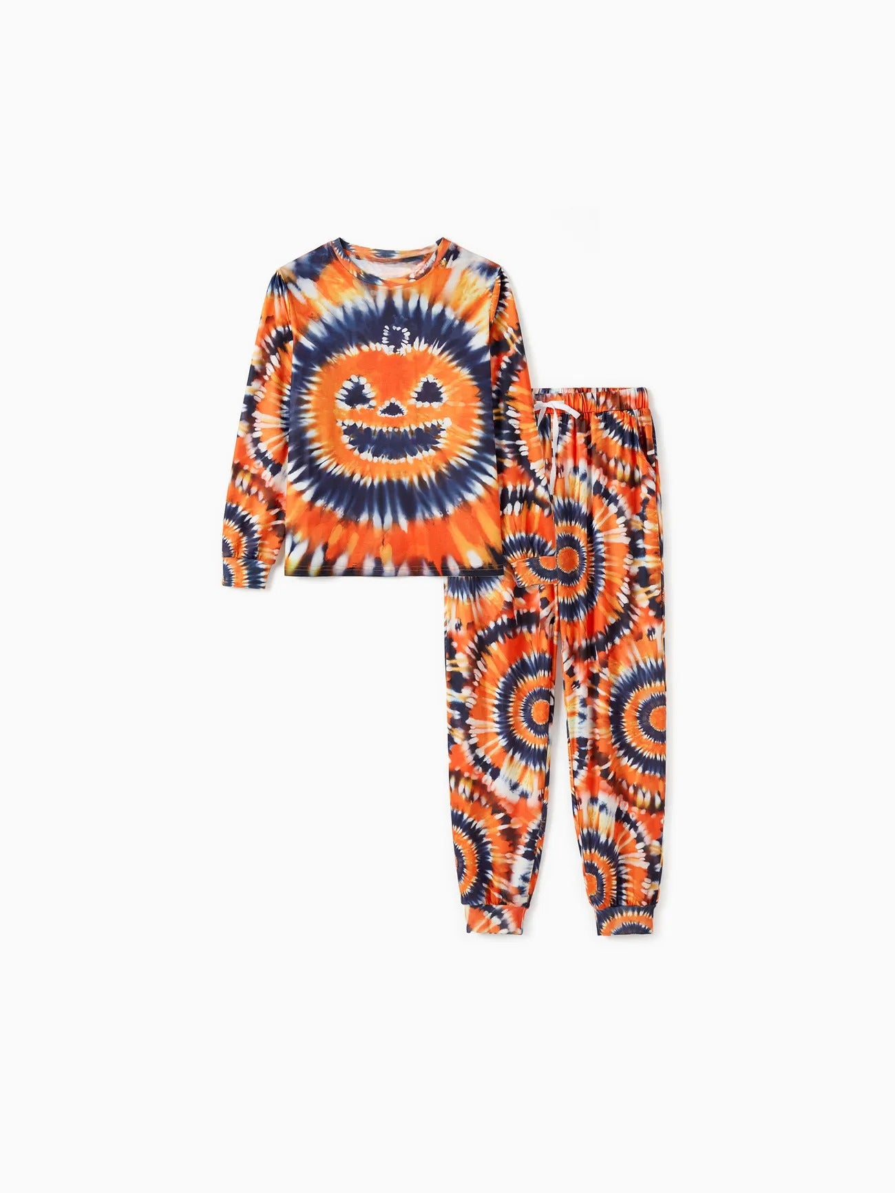 Halloween Printed Family Matching Pajama Set Women