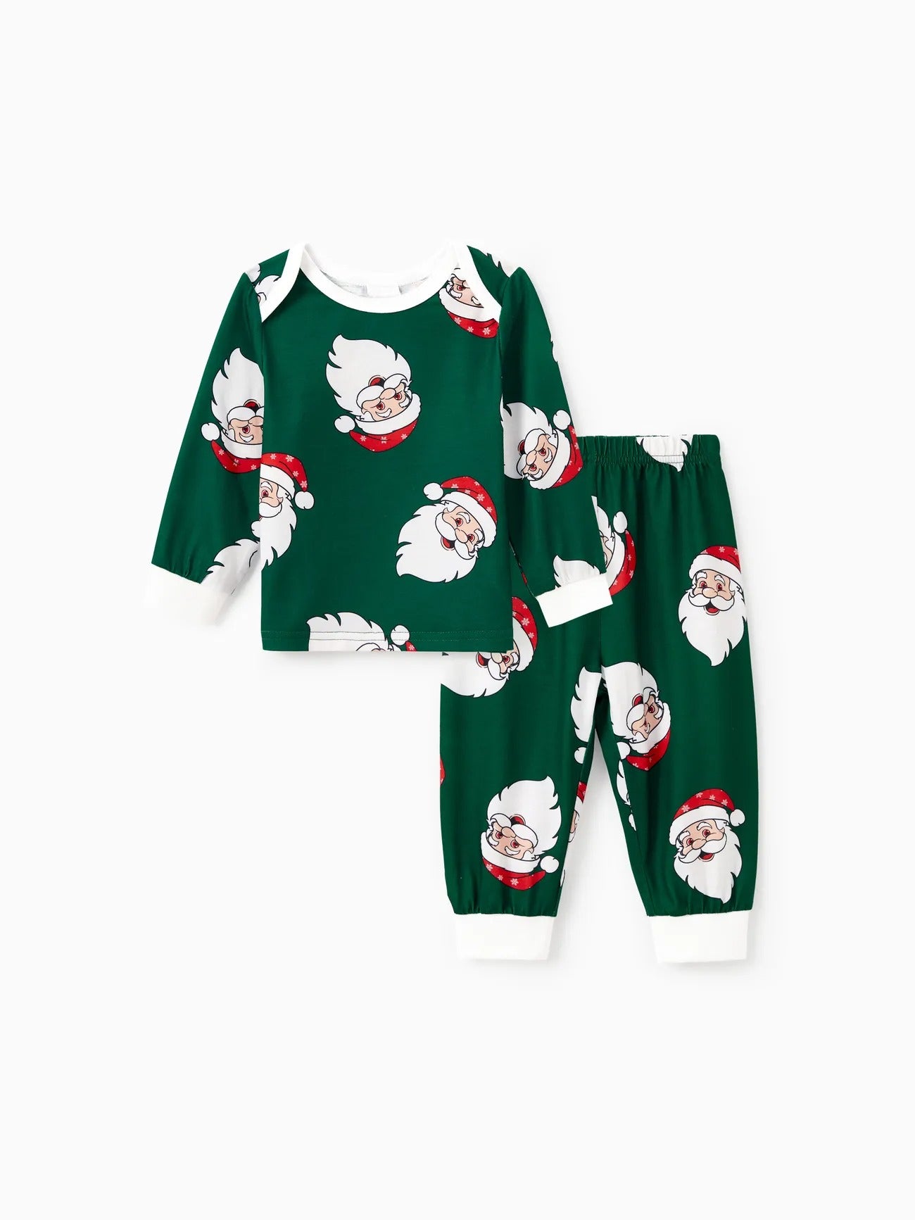 Festive Santa Claus Family Pajama Set Baby