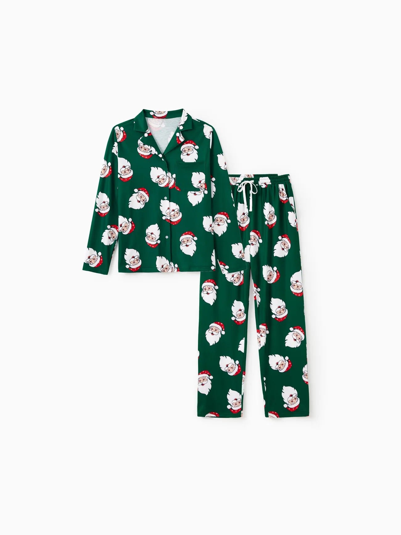 Festive Santa Claus Family Pajama Set Men