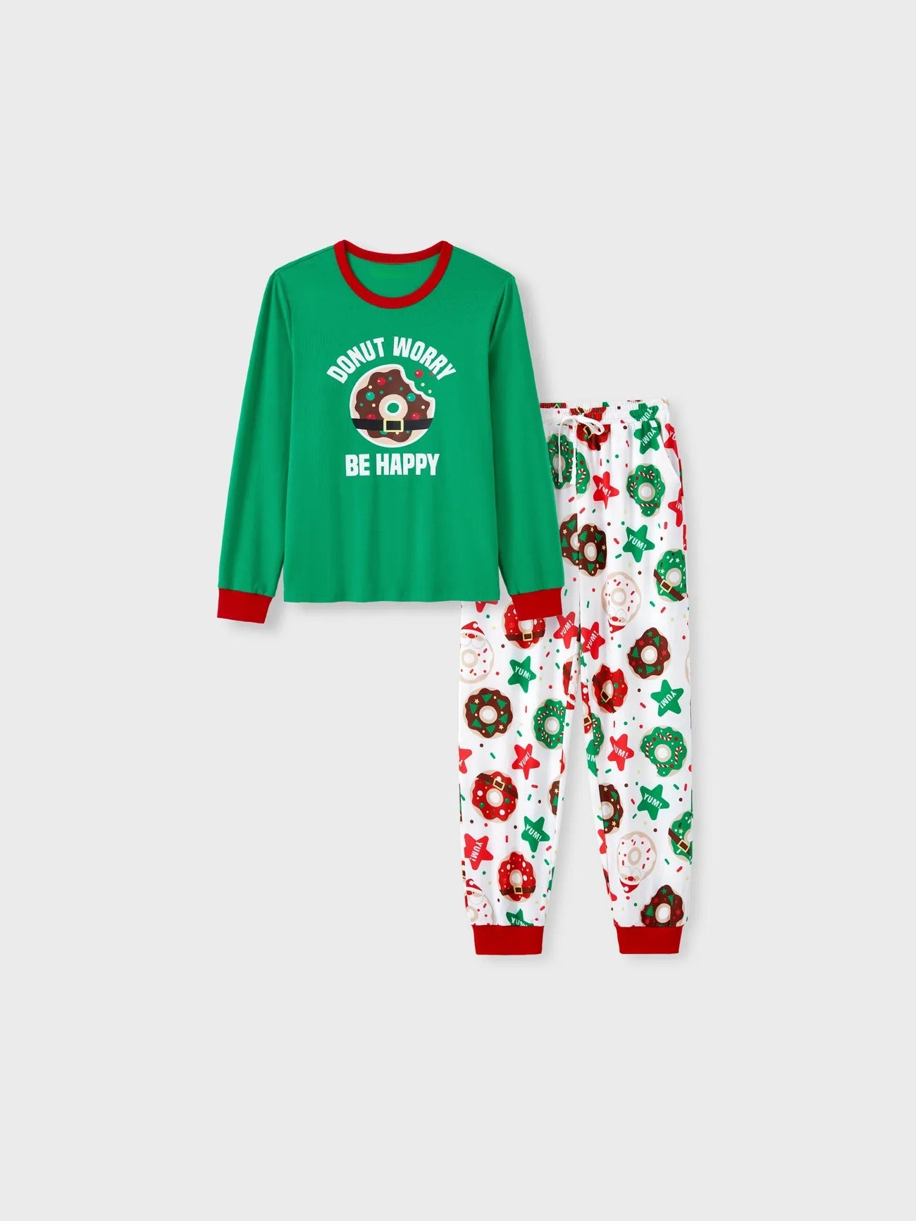 Donut Worry Family Matching Pajama Set Woman