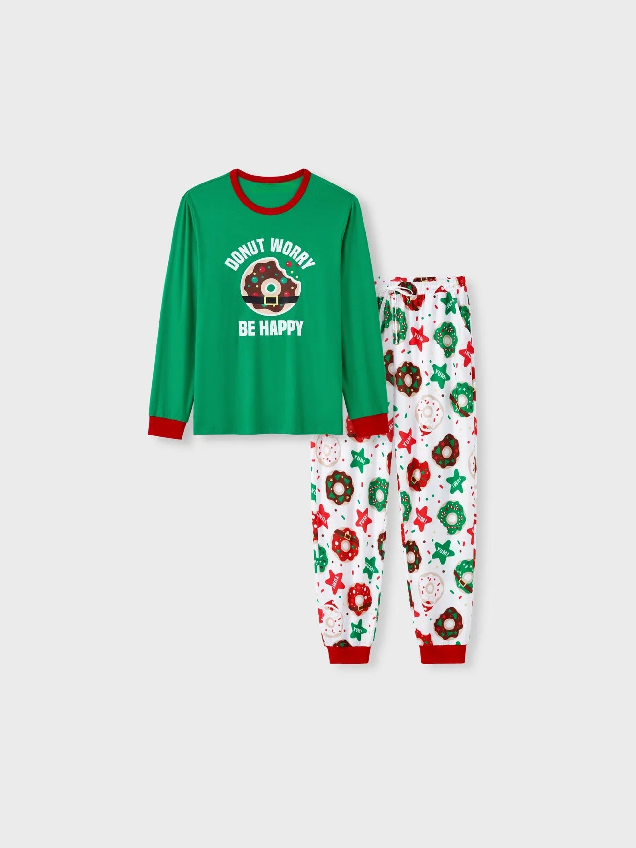 Donut Worry Family Matching Pajama Set Men