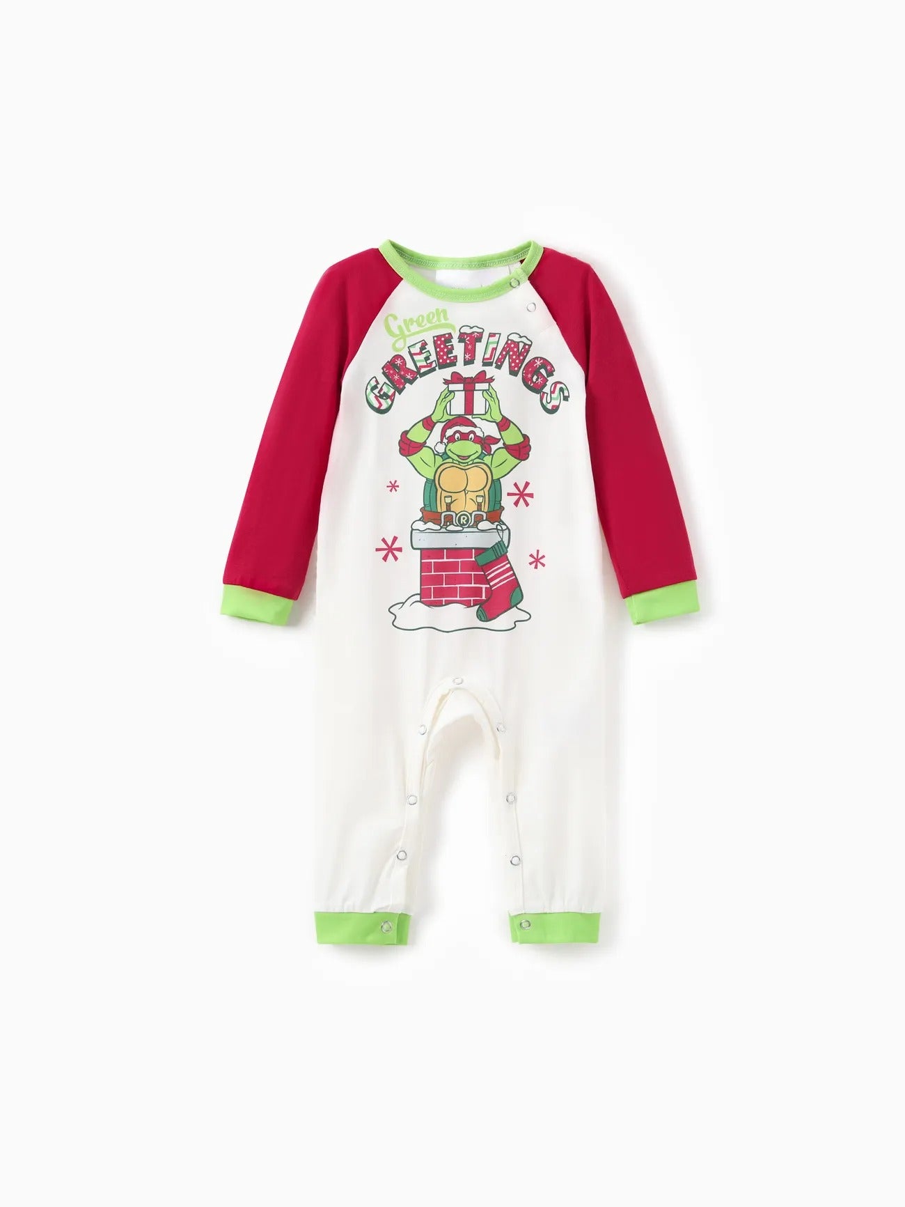 Greetings Printed Holiday Family Matching Pajama Set Baby