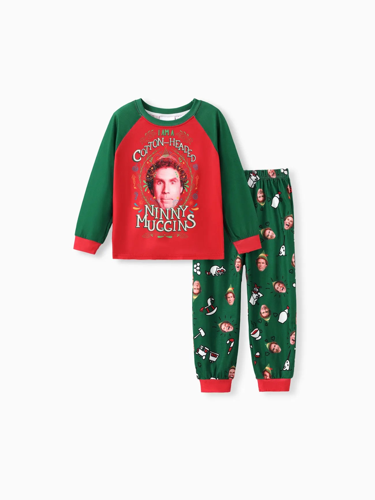 Ninny Muggins Printed Family Matching Pajama Set Kids