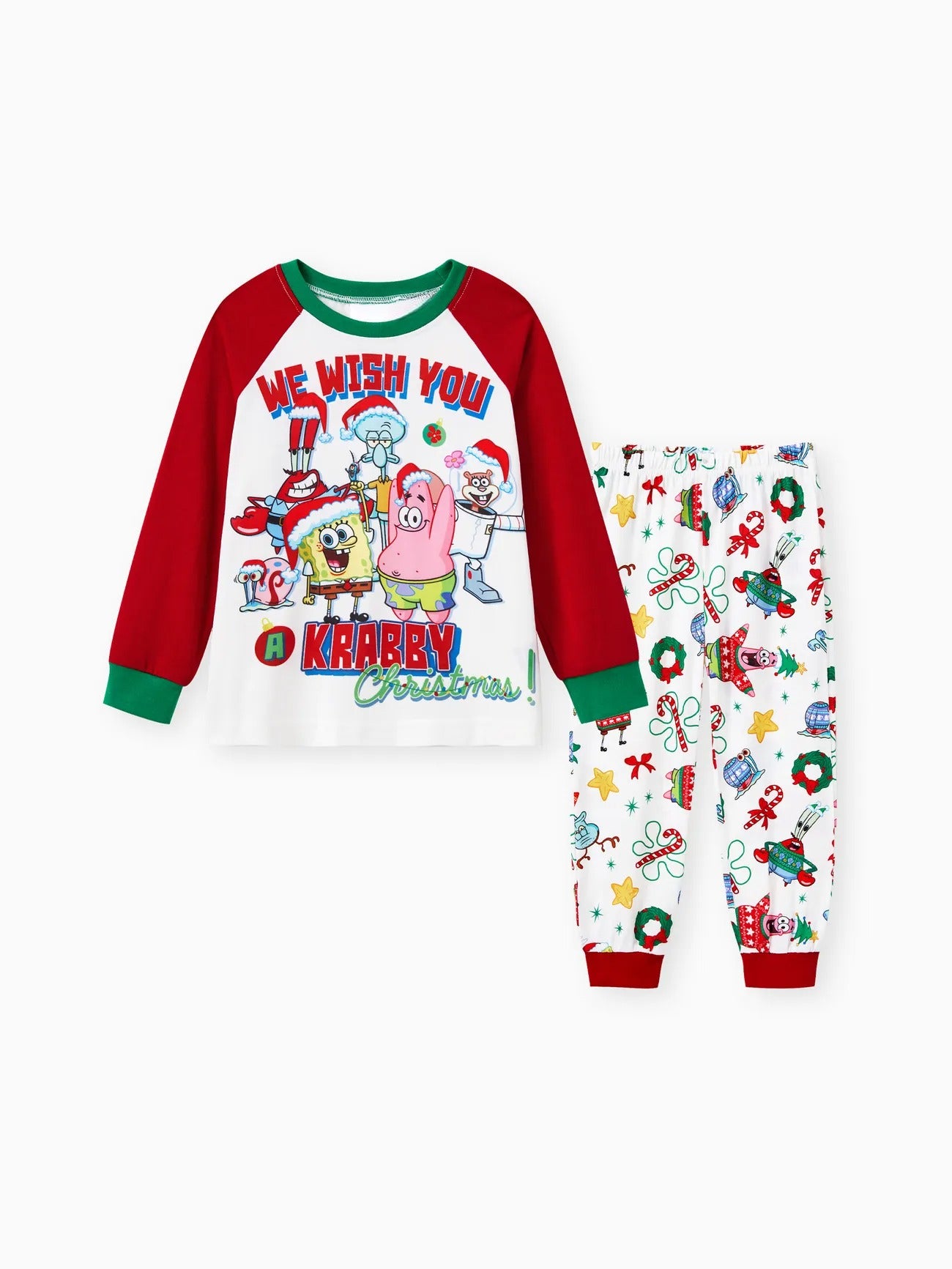 Christmas Festive Family Pajama Set Kids