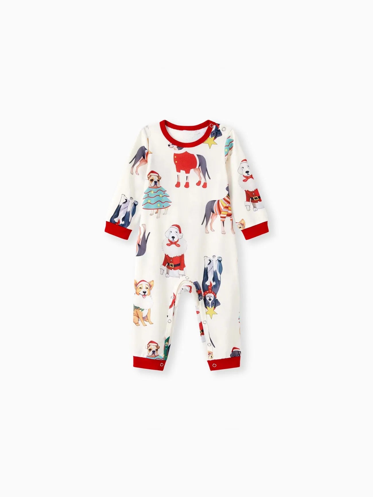 Dog Printed Family Matching Pajama Set Baby