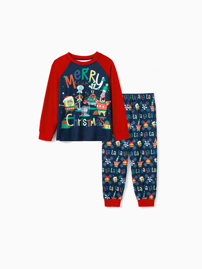 Family Matching Merry Christmas Pajama Set Kids