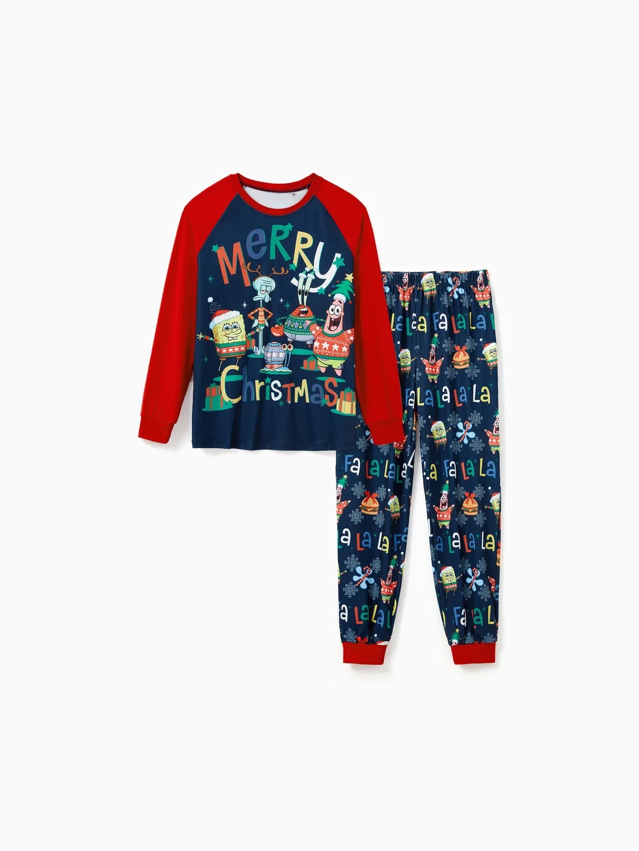 Family Matching Merry Christmas Pajama Set Women