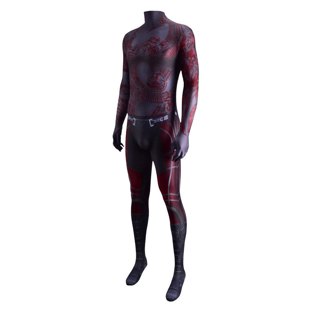 Drax The Destroyer Cosplay Costume Jumpsuit