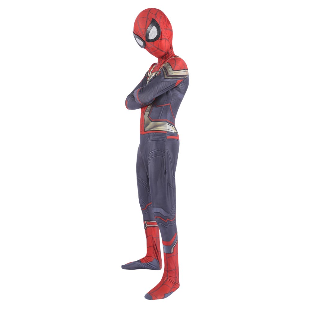 Kids Spiderman Integrated Jumpsuit Cosplay Costume