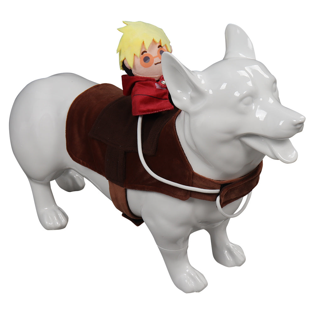 Trigun Stampede Dog Riding Pet Apparel Costume