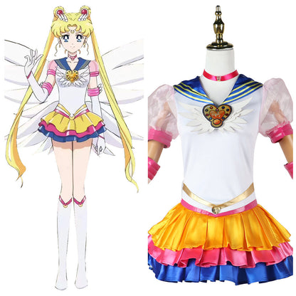 Tsukino Usagi Cosplay Costume Dress Outfits 3XL