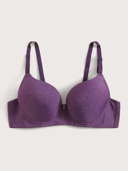 Adjustable Strap Push Up Underwire Bra