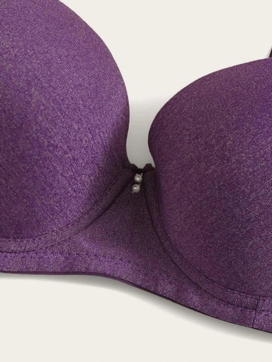 Adjustable Strap Push Up Underwire Bra