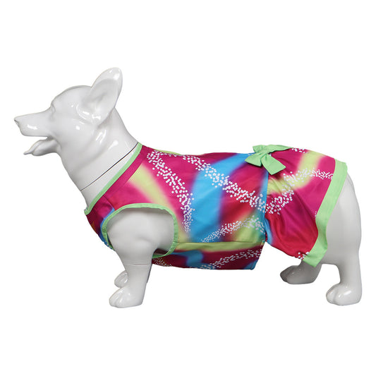 Vibrant Pet Dog Dress