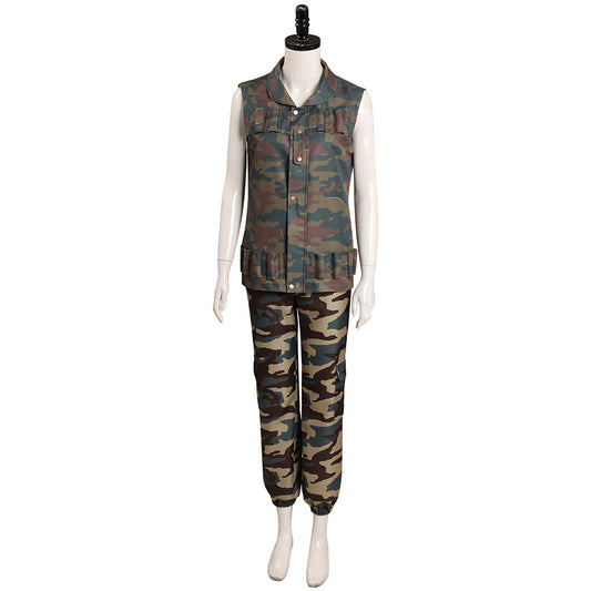 Stranger Things Camouflage Costume Female