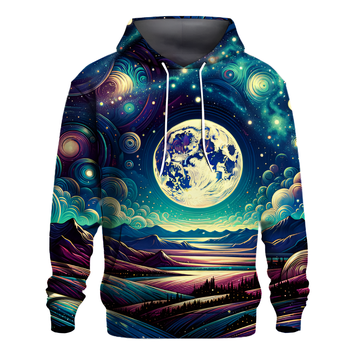 Celestial Nightscape Hoodie