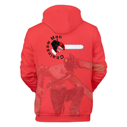 Chainsaw Man Elegant Hooded Sweatshirt