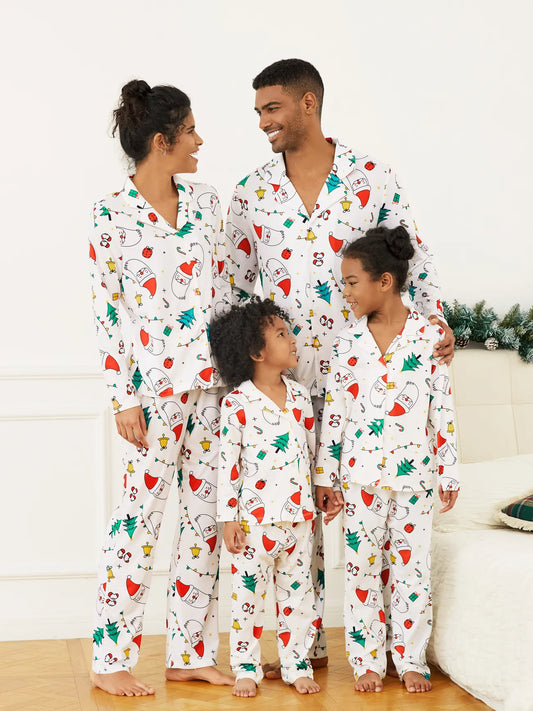 Christmas Festival Print Family Matching Set Baby 3M