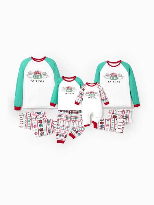 Christmas Friends Printed Family Matching Set Women S