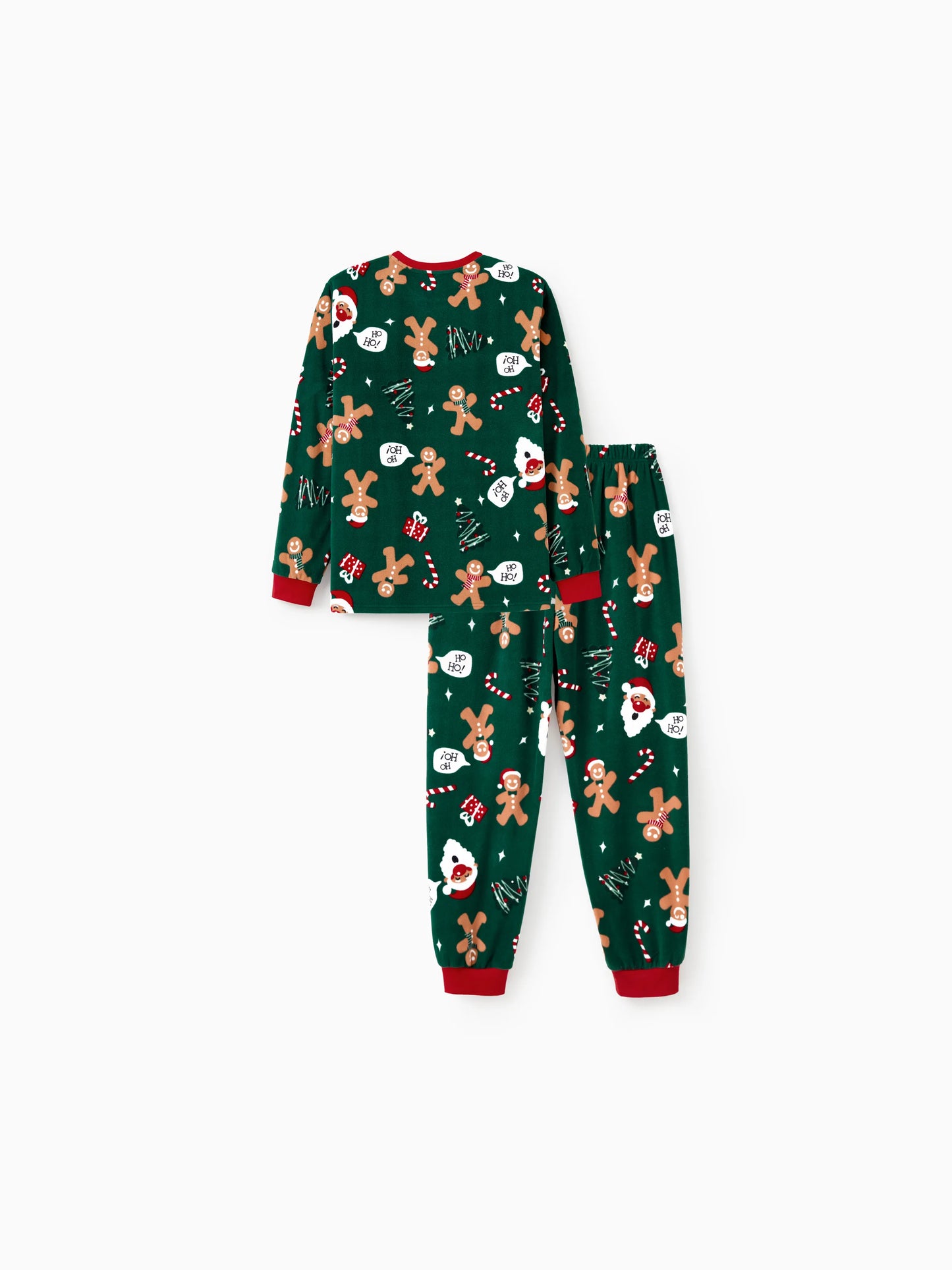 Christmas Gingerbread Printed Family Outfit Set Women