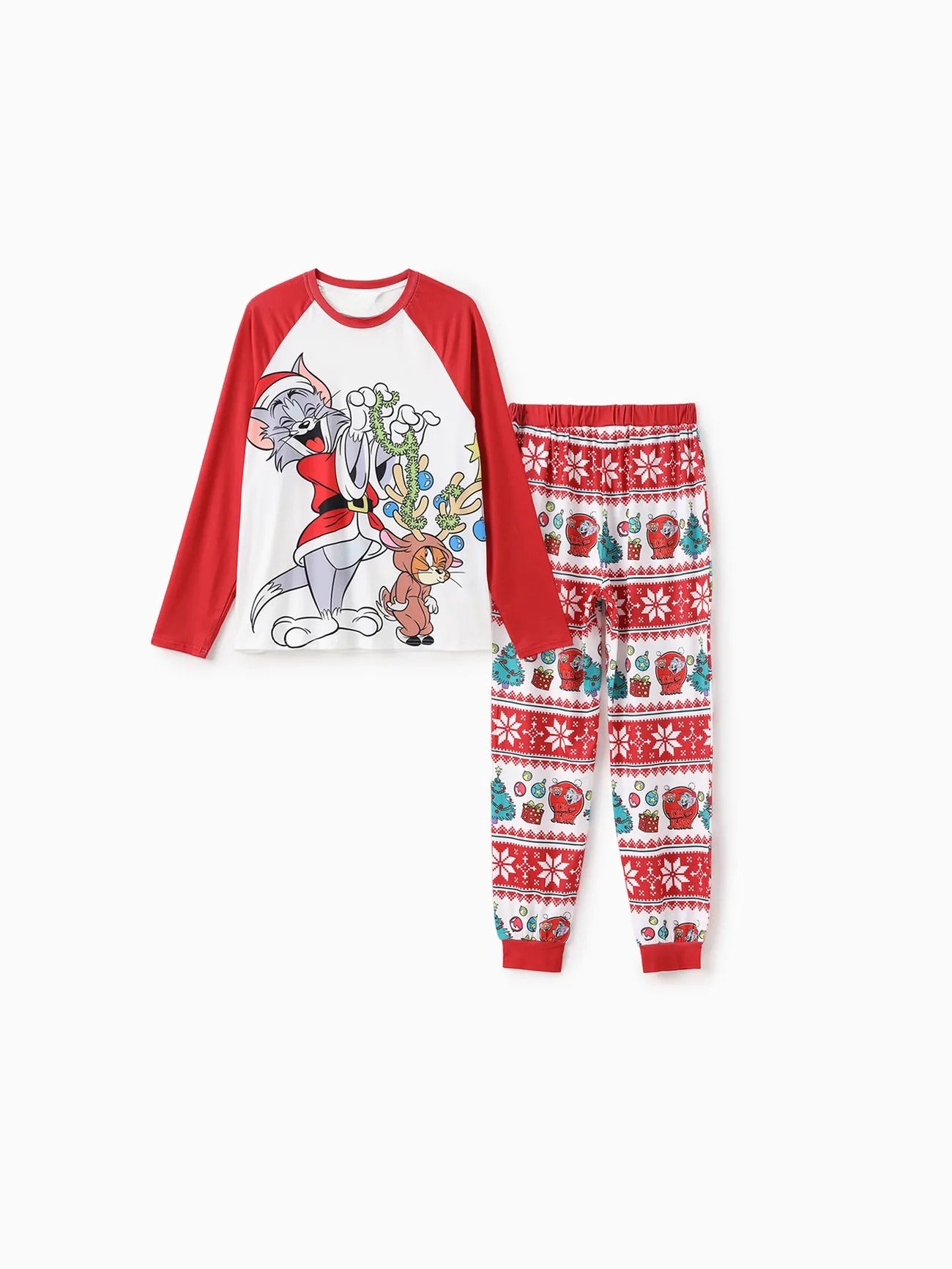 Christmas Tree Family Matching Pajama Set Kids