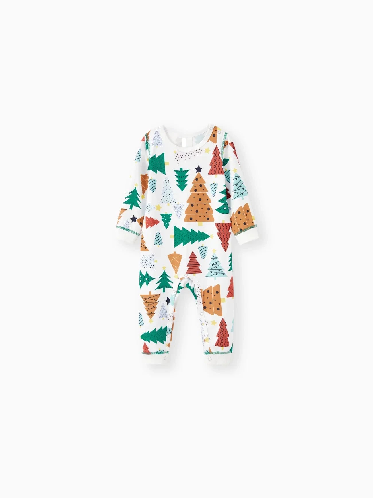 Christmas Tree Patterned Matching Family Set Baby