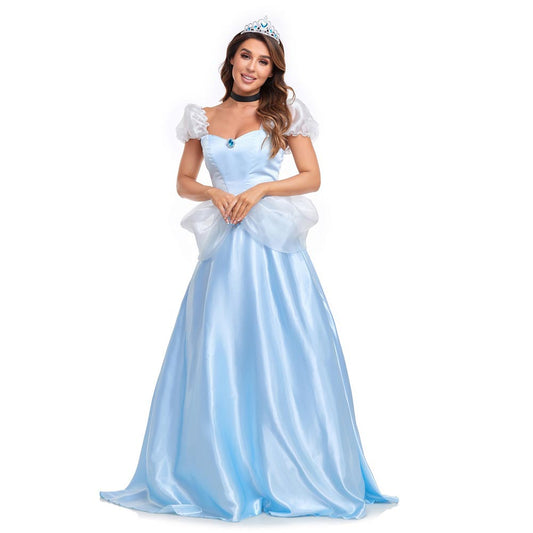 Cinderella Cosplay Halloween Carnival Suit