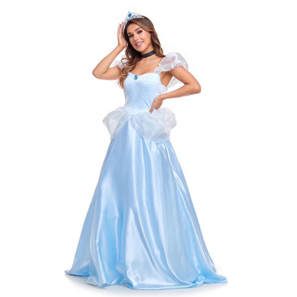 Cinderella Cosplay Halloween Carnival Suit