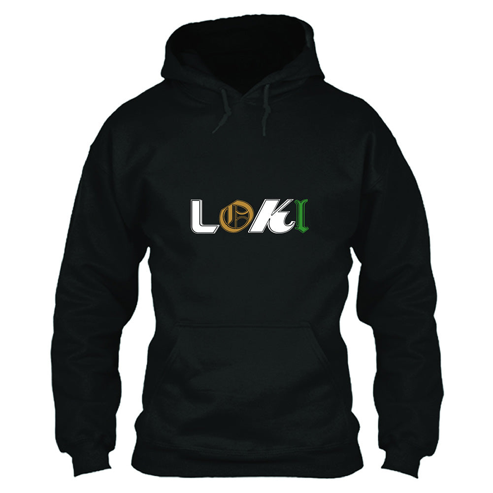 Cotton Hooded Sweatshirt Loki Printed Hoodie