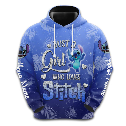 Custom Stitch Glitter Hoodie And Capris Leggings Set Hoodie