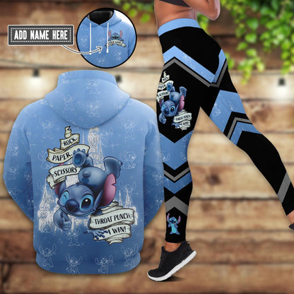 Custom Stitch Themed Hoodie And Leggings Set Hoodie And Leggings Set