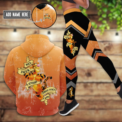 Custom Tiger Themed Hoodie And Leggings Set Hoodie And Leggings Set