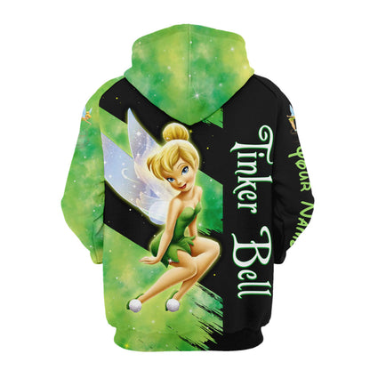 Custom Tinker Bell Hoodie And Leggings Set